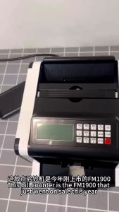 Money Counter Machine With Detector Money Bill Counting Machine Automatic MultiCurrency Cash Registe Electronic Money Counter Bill Counter Counting Machine LCD Display For New Bills Banks Shops