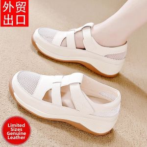 CUOYI | Summer Breathable Slip-Resistant Soft Sole Sport Leather Sandals