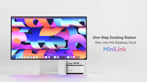 ORICO M47P / M49P MiniLink USB4 / Type-C Docking Station With M2 Enclosure USB C HUB For Mac Mini M4