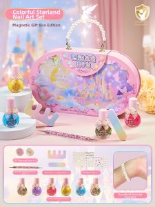 Borledor | Peelable Kids Manicure Set for Girls Birthday Gift