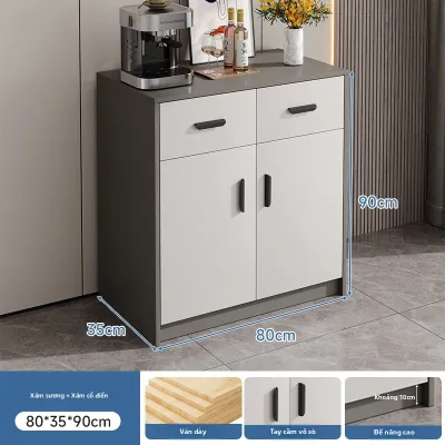 Tủ Lưu Trữ Bằng Gỗ Sinh Thái Cho Phòng Bếp Phòng Ăn Phòng Khách