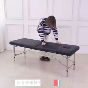 Home Beauty Bed: A Folding Original Point Massage Bed Portable Lift Height Portable Tattoo Bed/Chair
