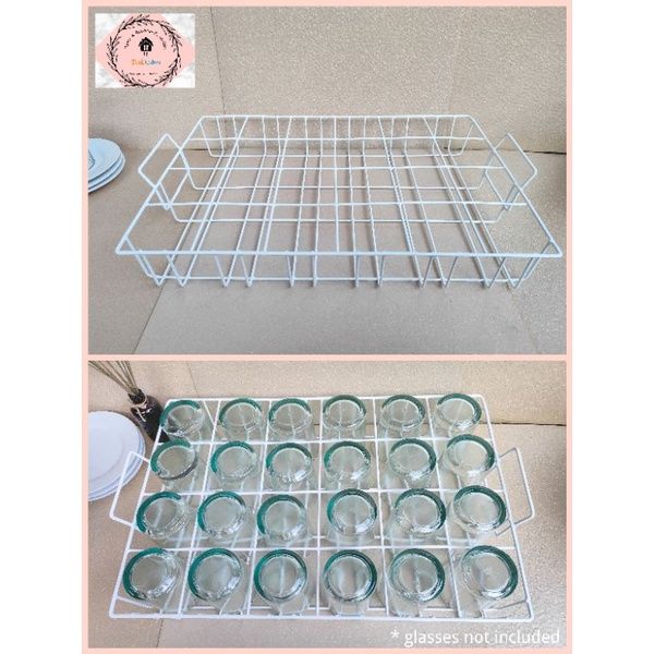 Glass Rack Catering Racks Kitchen Organizers Basket Tray Lazada PH