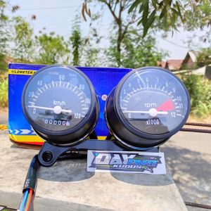 spido meter honda cb 125 model kendang bulat spedo meter honda cb125 speedo meter honda cb 125 cb 100 model ori original kilo meter odo meter bundar custom kustom honda gl 100 gl max pro neotech gauges cb 100 cb 125 classic klasik klasic gauge import