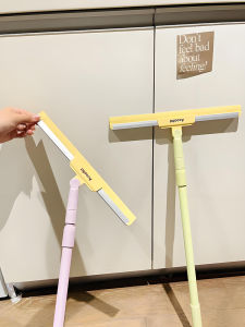 Magic Silicone Broom Floor Water Scraper Bathroom Floor Scrubber Durable Plastic Handle Household Cleaning Tool Viaback Brand