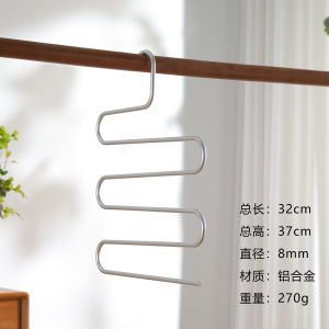 กางเกงผู้ชายชั้นเก็บเสื้อผ้าหลายชั้นอลูมิเนียม กางเกงขายาวเก็บของได้หลายชั้น ชั้นวางเสื้อผ้าอเนกประสงค์ สแตนเลส ชั้นวางเสื้อผ้าหลายชั้น