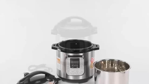 หม้ออัดแรงดัน หม้อตุ๋นไฟฟ้า หม้อหุงข้าว การควบคุมอุณหภูมิอัจฉริยะ ตั้งเวลาได้ตลอด 24 ชั่วโมง ความจุขนาดใหญ่ 6 ลิตร หม้ออัดแรงดันอเนกประสงค์ ทำอาหารได้หลายประเภท ดูแลง่าย ทำความสะอาดง่าย ครบจบในเครื่องเดียว หม้ออัดแรงดันไฟฟ้า