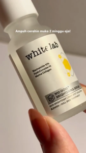 WHITELAB N10-Dose+ Intense Brightening Serum Niacinamide 10% Mencerahkan Melembabkan 20ml - XX340