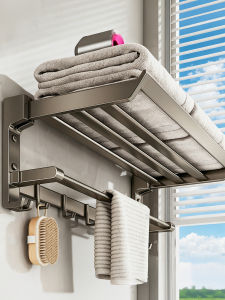 youqin | Wall-mounted Aluminum Bathroom Shelf