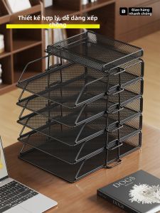 evesigar | A4 Specialized Desktop File Organizer Multi-layer