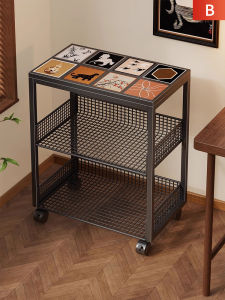 evesigar | Movable Bookshelf with Wheels