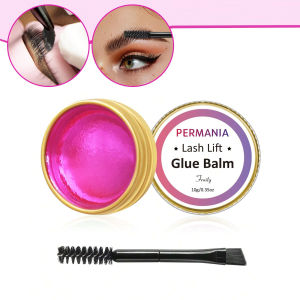 PERMANIA NEW Lash Lift Glue Balm 10g Eyelash Lifting Adhesives Strong Hold And Perfectly Shaped Eyebrows For Brow Lamination