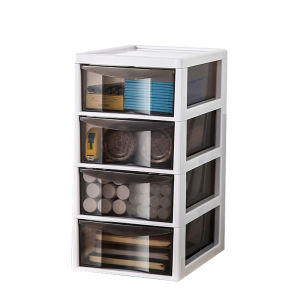 QIANQIN | Transparent Desk Organizer Drawer Storage Box