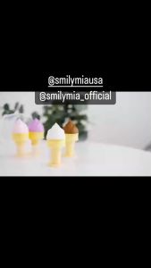 SMILY MIA Soft Ice Cream Water Filled Freezable Silicone Teether Toy