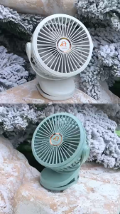 เป่าได้ 72 ชม 4 เกียร์ปรับได้ 20000mAh พัดลมชาร์จไฟแบบหนีบได้ รุ่นพัดลมไฟฟ้าตั้งโต๊ะ พัดลมมินิ USB