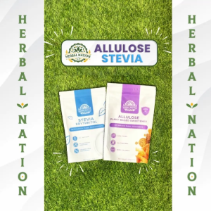 Herbal Nation Allulose & Stevia – Sugar-Free Sweetener Bundle 2-in-1