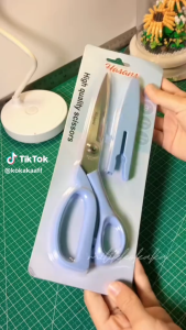 Gunting Kain Serbaguna Hasans K30 Pink - 8 Inch - Tajam Kuat & Tahan Lama!