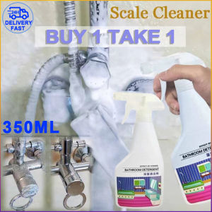 350ml Bathroom Cleaner Toilet Bowl Cleaner Scale Remover Spray Stainless Steel Faucet Kitchen Sink Scale Cleaner