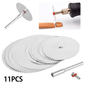 Diamond Cutting Disc Mini Circular Saw Blade Set Sanding Grinding Wheel Woodworking Tool for Dremel Power Tools Accessories