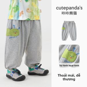 CUTEPANDAS | Quần Dài Trẻ Em Chống Muỗi Cho Mùa Hè Mặc Trong Nhà