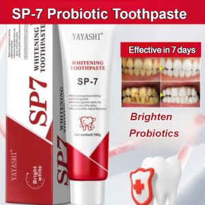 ❣️SP7 Probiotic Toothpaste/ periodontal health Nourish your gums Safe and effective Oral Cleaning Care SP7 Probiotic Toothpaste Whitening Teeth Nourish Gums Oral Cleaning Care Toothpaste Remove Yellow Bright White Teeth 益生菌牙膏