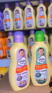 CUSSONS BABY HAIR LOTION ( ALMOND OIL & HONEY 100+100 ML )
