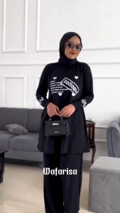 Tunik Wanita Dewasa Jumbo Celin Tunic Bahan Kaos Katun Combed Atasan Wanita Oversize Kekinian