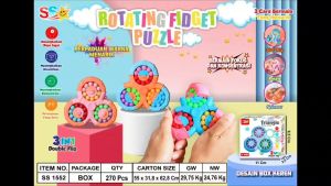 OG Mainan Segitiga Rotating Fidget Puzzle 3 in 1 SS1552