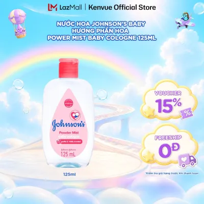 Nước Hoa Cho Bé Johnsons Baby Cologne 125ml