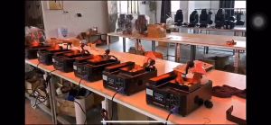 Ready Stocks+Upward Fogger Machine/LED RGBW/Stage DJ/Stage equipment/wedding party/stage performance/smog effect