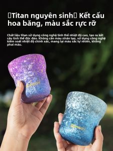 IMOGY | Cốc Hai Lớp Titanium Thời Trang