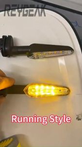 REYGEAKT Led Turn Signal Light For Yamaha Yzf R15 R25 R3 Mt07 R15 V3 V4 R15m Xsr Indicator Lamp Motorcycle Accessories