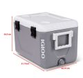 IGLOO 55L COOLER BOX NESTABLE Box Pendingin Minuman Box Ikan. 