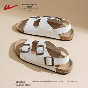Warrior | Lazy Slip-on Summer Outdoor Cork-covered Sandals