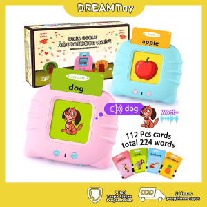 DREAMToy  Bahasa Inggris Flash Card Early Education mainan Bantu Pengenalan Kosa Kata Bahasa Mainan Edukasi
