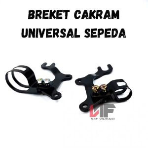 Bracket Breket Pangkon Adaptor Penyangga Cakram Dudukan Cakram Minion MTB BMX Sepeda lipat