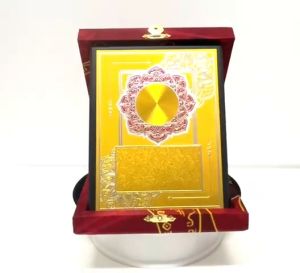 LG2466 Batik Velvet Box with Wood Plaque Plak (Hadiah Sukan Dan Anugerah) Trophy Cenderahati.