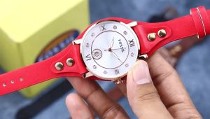 Jam Tangan Cewek Tali Kulit Tanggal Aktif Terbaru dan Trendi 2023 Import Jam Tangan Wanita Elegan Mewah Jam Tangan Cewek Korea / Aesthetic