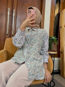 Kemeja puffyshirt wanita terbaru paling murah motif terkinitunikkemeja buat kerja