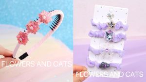 หมวกผมเจ้าหญิงสีชมพู เครื่องประดับผมสำหรับเด็กผู้หญิง ชุดแต่งกายเป็นตัวละคร วัสดุสแปนเด็กซ์ สายรัดผมสีสันสดใส