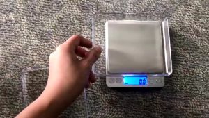 Timbangan Mini Digital Emas Kopi Bumbu Dapur Digital Scale 1kg Akurasi 0.1g - i2000 Timbangan Dapur
