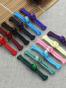 Cheongsam Buckle Buckle Jade Word Retro Button Chinese Handmade Accessories Chinese Costume Bead Buckle Clothes Accessories Flower Buckle