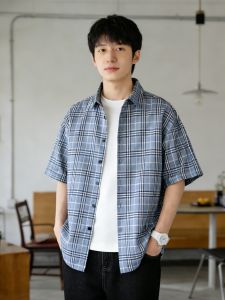 BALENO | Plaid Stylish Mens Shirt