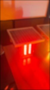 ไฟไซเรนกระพริบ พร้อมโซล่าเซลล์ พลังงานแสงอาทิตย์มีสวิตส์เปิดและปิด ใช้งานได้สะดวก สีแดงและสีเหลือง