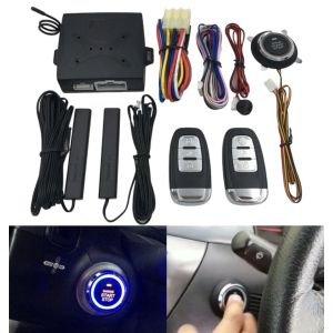 Push Start System Keamanan Mobil Canggih Keyless RFID Kunci Mobil Universal Hidup Mati Otomatis