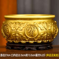 Pure Brass Solid Living Room Decorative Items Shop Opening Gifts Lucky Money Box Creative Modern Style Home Decoration. 