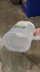 #2480 Plastic Pitcher Wide Opening with 4 Cups 2.0L (Liter Pitcher and Cups)