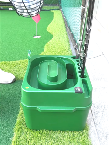 PGM newly upgraded semi-automatic tee machine indoor golf club holder multi-functional tee box tee machine