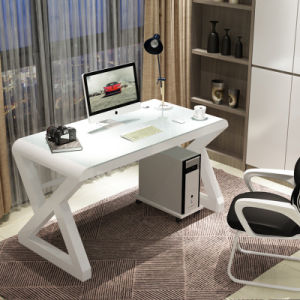 Glass Home Office Study Gaming Desk