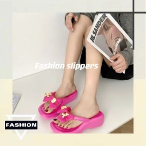 Wulove พร้อมส่ง รองเท้าหูหนีบเสริมส้นมาใหม่น้ำหนักเบาใส่สบายเท้าสุดๆแต่งตัวติดโบว์น่ารักๆๆมีให้เลือก ถึง4สีสวยๆบอกเลยงานนี้ต้องมีซื้อ